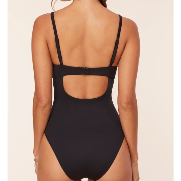 Andie The Symi One Piece Swimsuit Black size S NWT - Picture 2 of 9